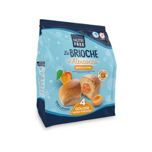 Nutrifree Le Brioche à l'Abricot  Sans Gluten - 200g (4x 50g)