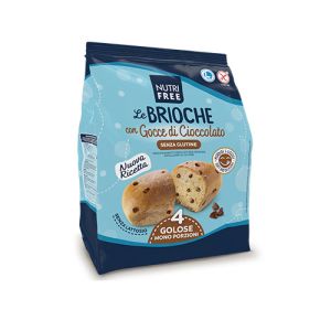 Nutrifree Le Brioche aux Pépites de Chocolat Sans Gluten - 200g (4x 50g)