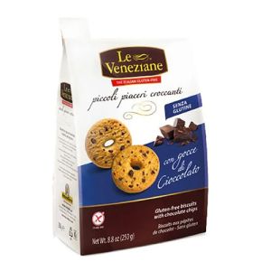 Le Veneziane Biscuits Sans Gluten aux Pépites de Chocolat - 250g