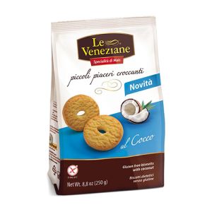 Le Veneziane Biscuits Sans Gluten de Noix de Coco - 250g