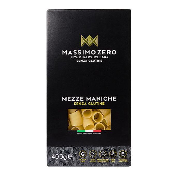 Massimo Zero Mezze Maniche Senza Glutine - 400g